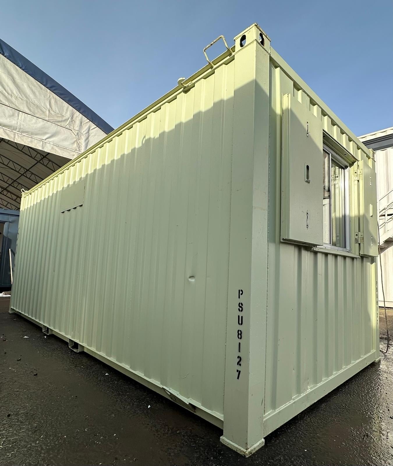 21x8ft - Office & Storage Unit 50/50 Split - Cabin / Container Store - Portable Anti-Vandal Building - Image 8