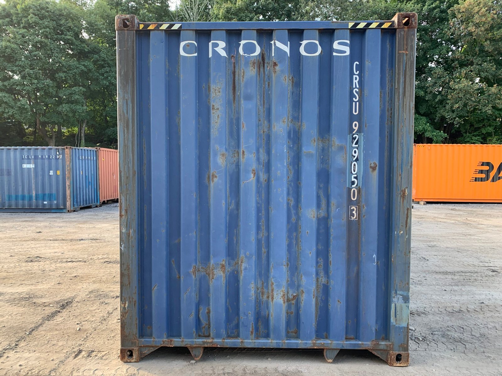 40ft As-Is High Cube Shipping Container - Wind & Watertight - Blue - Image 8