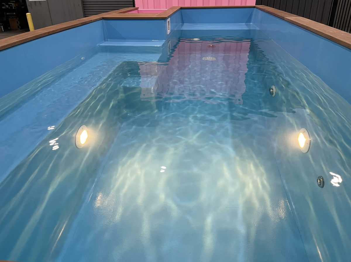 Pink 20 FT Container Pool - Image 4
