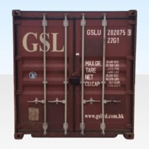 20Ft X 8Ft Used Cargo-Worthy Dry Van