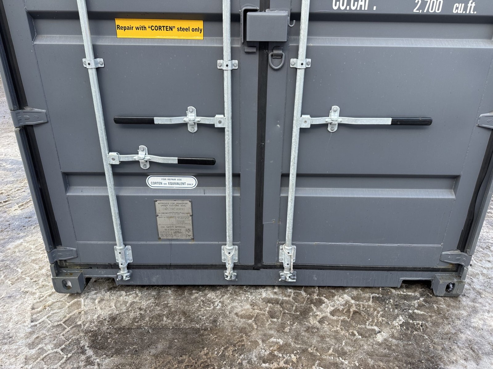 40ft New High Cube Shipping Container - Wind & Watertight - Unit DSZU480620-3 - Image 6