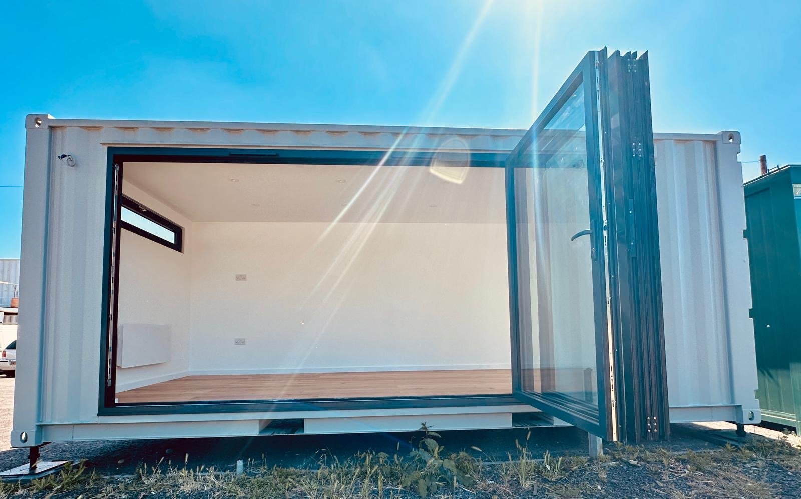 20x8ft CUSTOM SHIPPING CONTAINER CONVERSION - Portable Building - Garden Office - No 1237 - Image 5