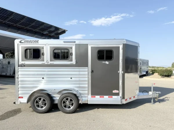 73c0b0e2173a5f6f.webp 2026 Cimarron Norstar 2HBP Horse Trailer