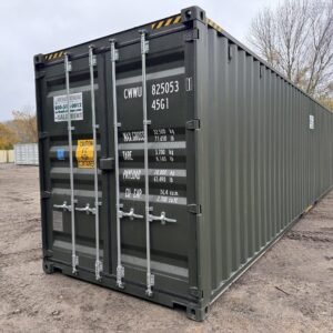 40ft New High Cube Shipping Container  -  Wind & Watertight  -  Unit CWWU825053-1