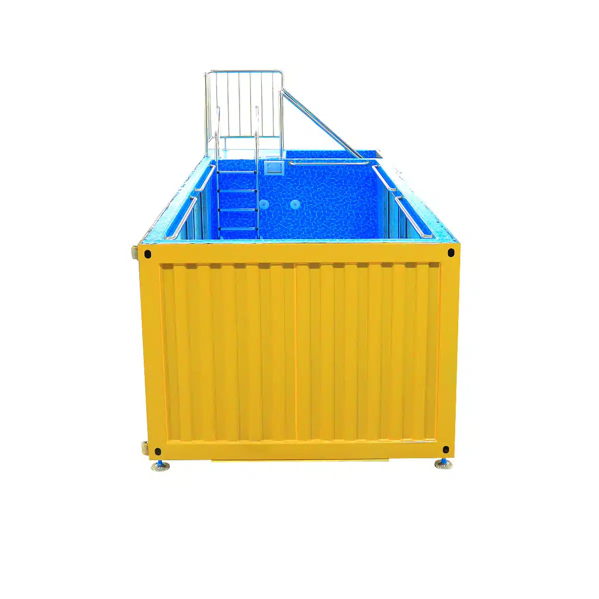 20ft Luxury Container Swimming Pool with Glass Viewing Panel - Image 4