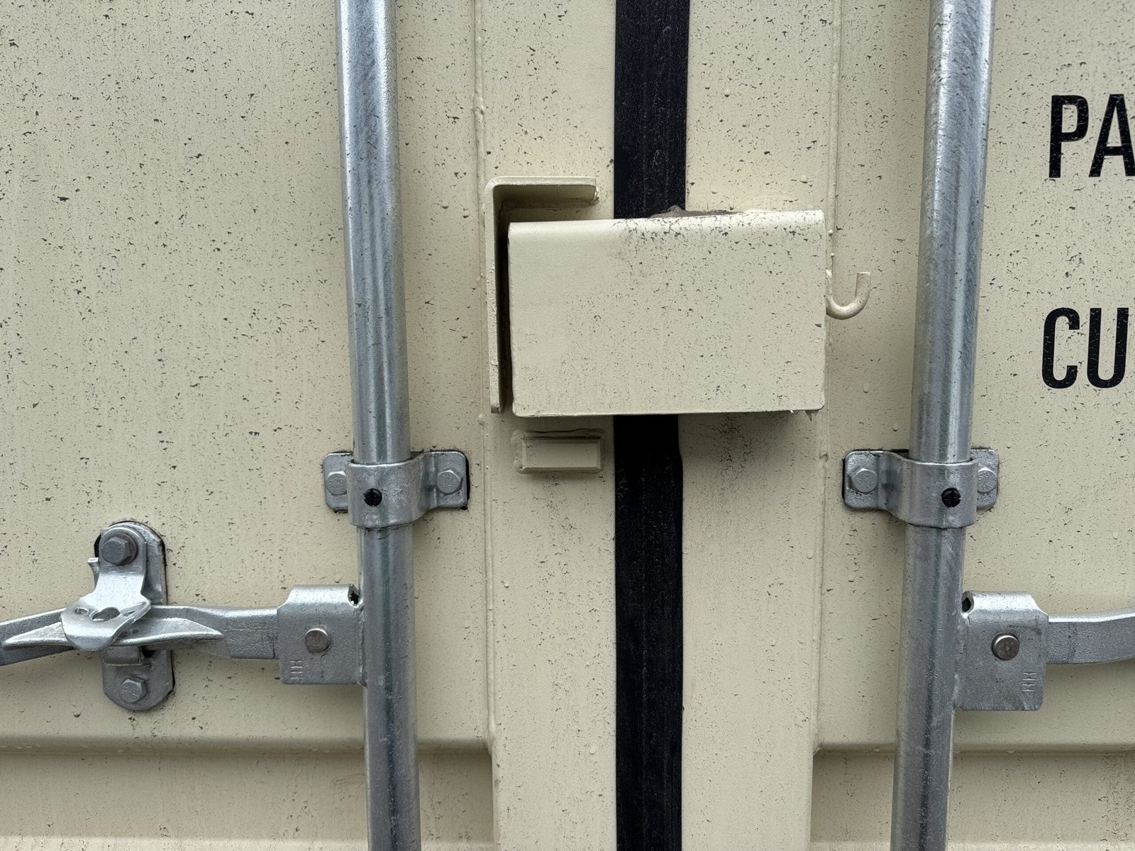 20ft New Shipping Container - Wind & Watertight - Beige - Unit TGSU245556-6 - Image 5