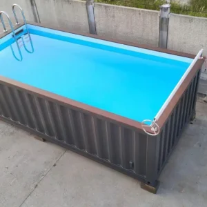 20ft Container Swimming Pool - Steel Container Pool with Filtration System