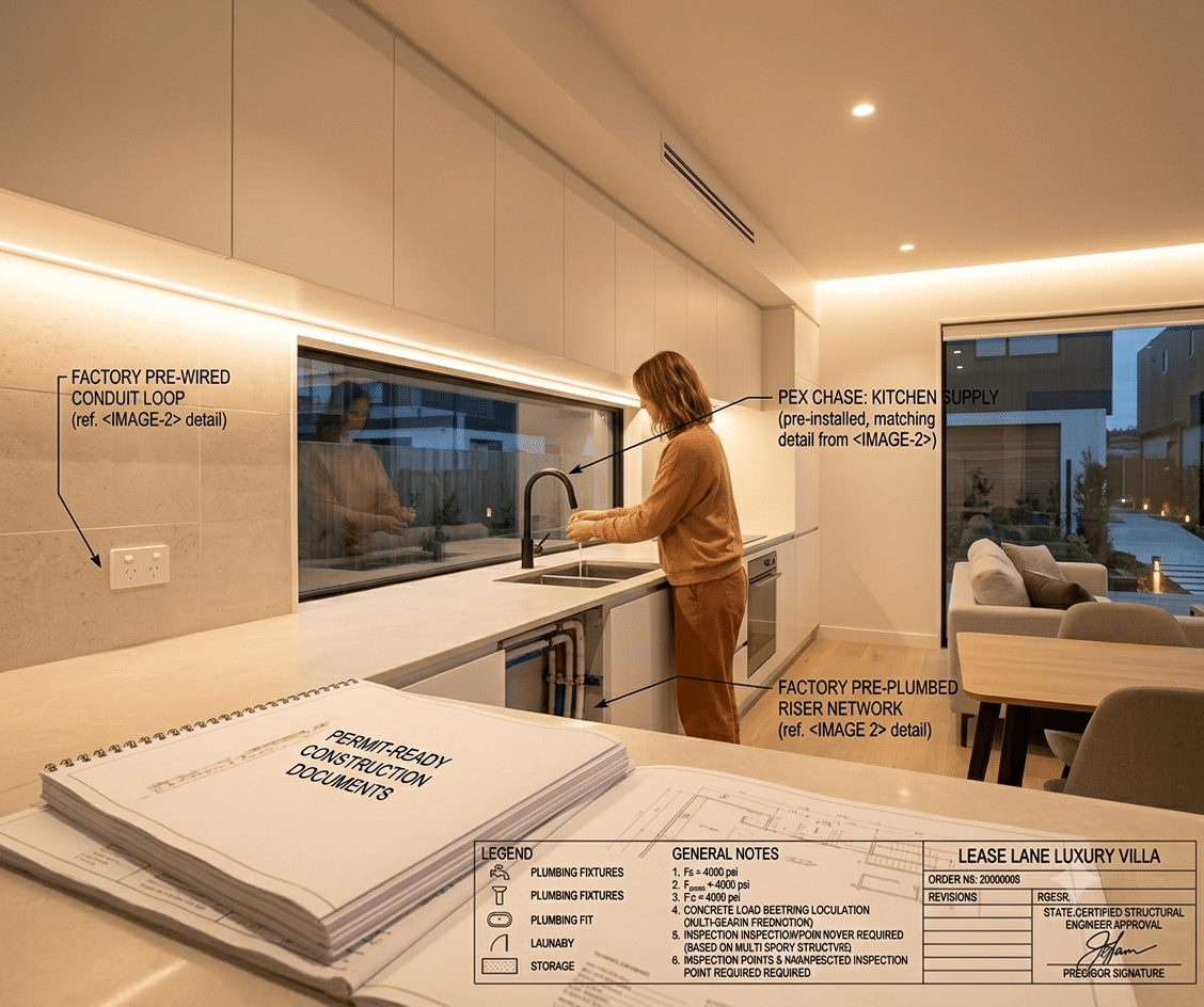 Luxury 3 Bedroom Prefabricated Modular Container Home Villa for Sale - Image 10