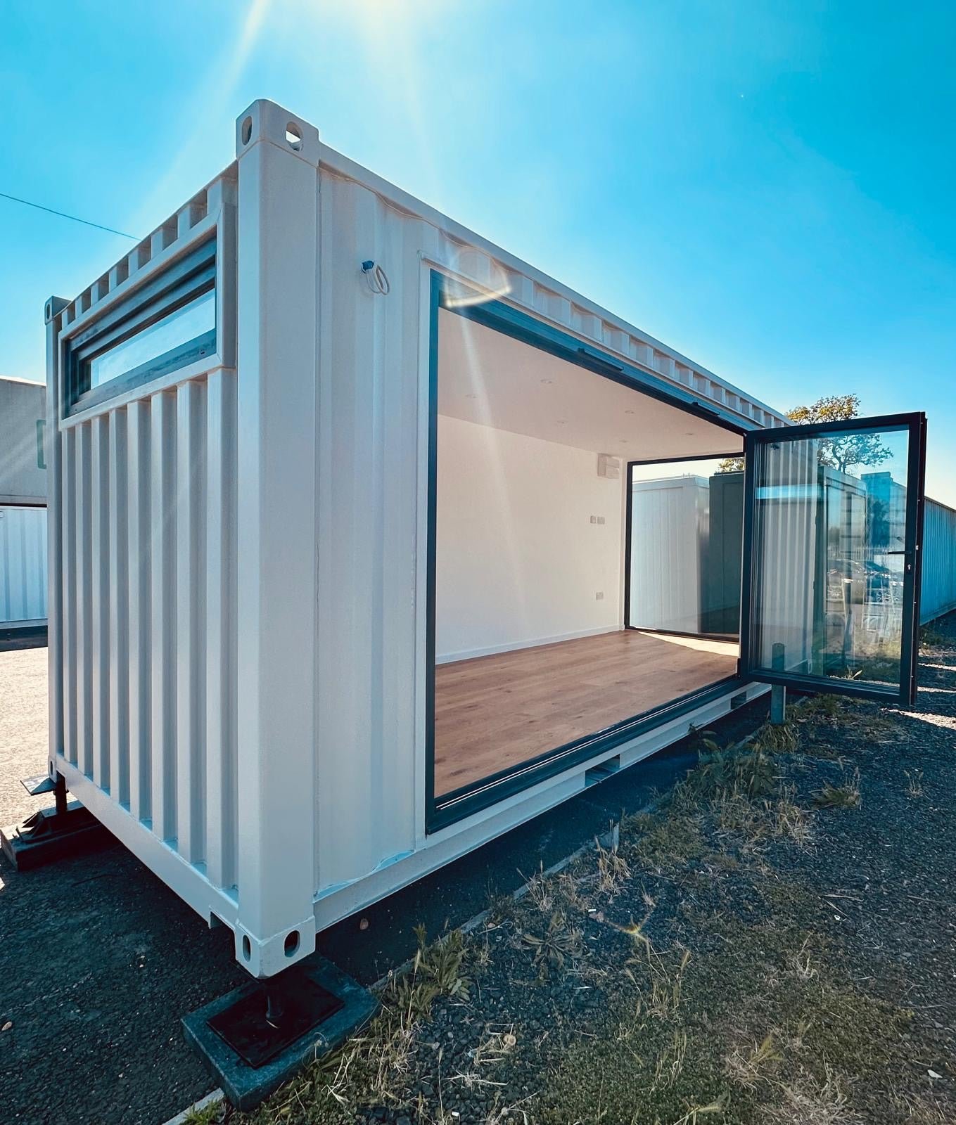 20x8ft CUSTOM SHIPPING CONTAINER CONVERSION - Portable Building - Garden Office - No 1237 - Image 9