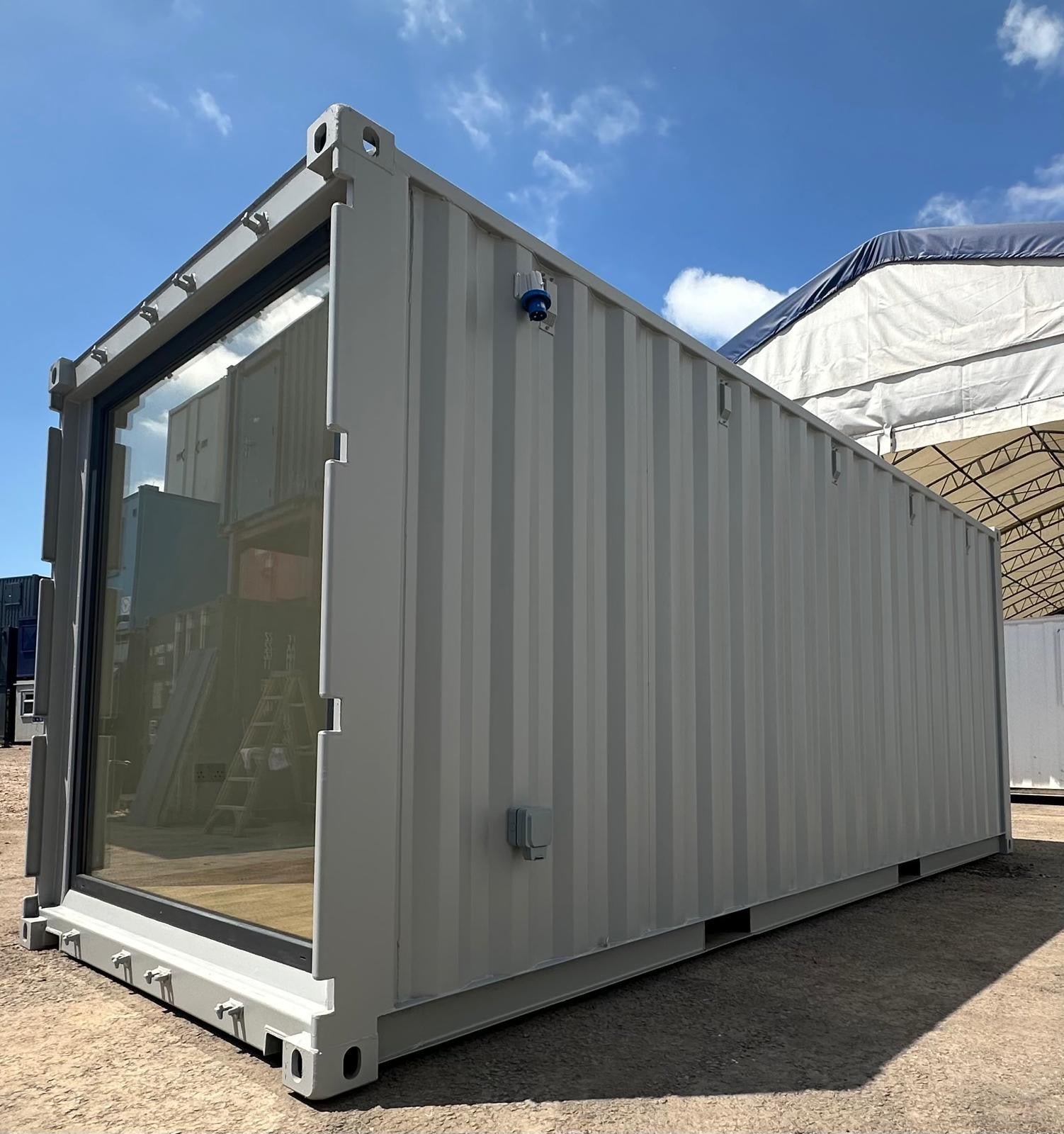 20x8ft CUSTOM SHIPPING CONTAINER CONVERSION - Portable Building - Garden Office - No 1237 - Image 17