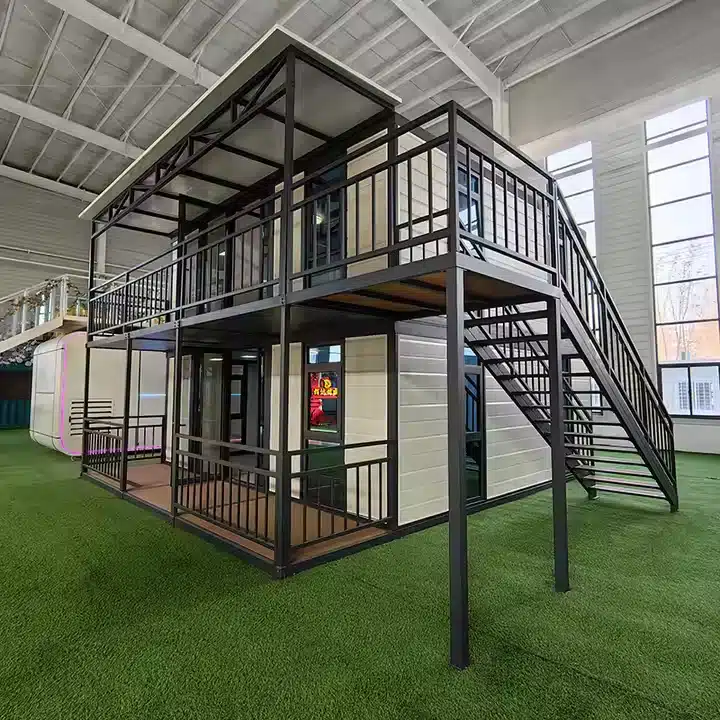 4 Bedroom 2 Story Luxury Modular Container Home Villa - Fully Furnished Prefabricated Portable House with Balcony - Image 5