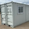 9ft Container Office complete with window and side door