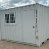 9ft Container Office complete with window and side door