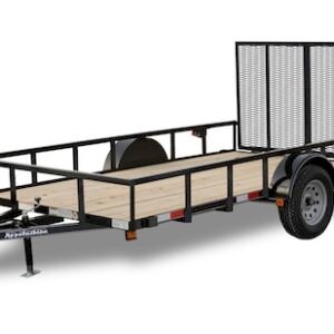 Contractor-Grade-Single-Axle-Landscape-_-ATV-Utility-Trailers-1.jpg Contractor Grade Single Axle Landscape Utility Trailers 3" Angle Frame and Tongue, 2x2x1/8 Tubing Top Rail GVWR 2,990 lb.