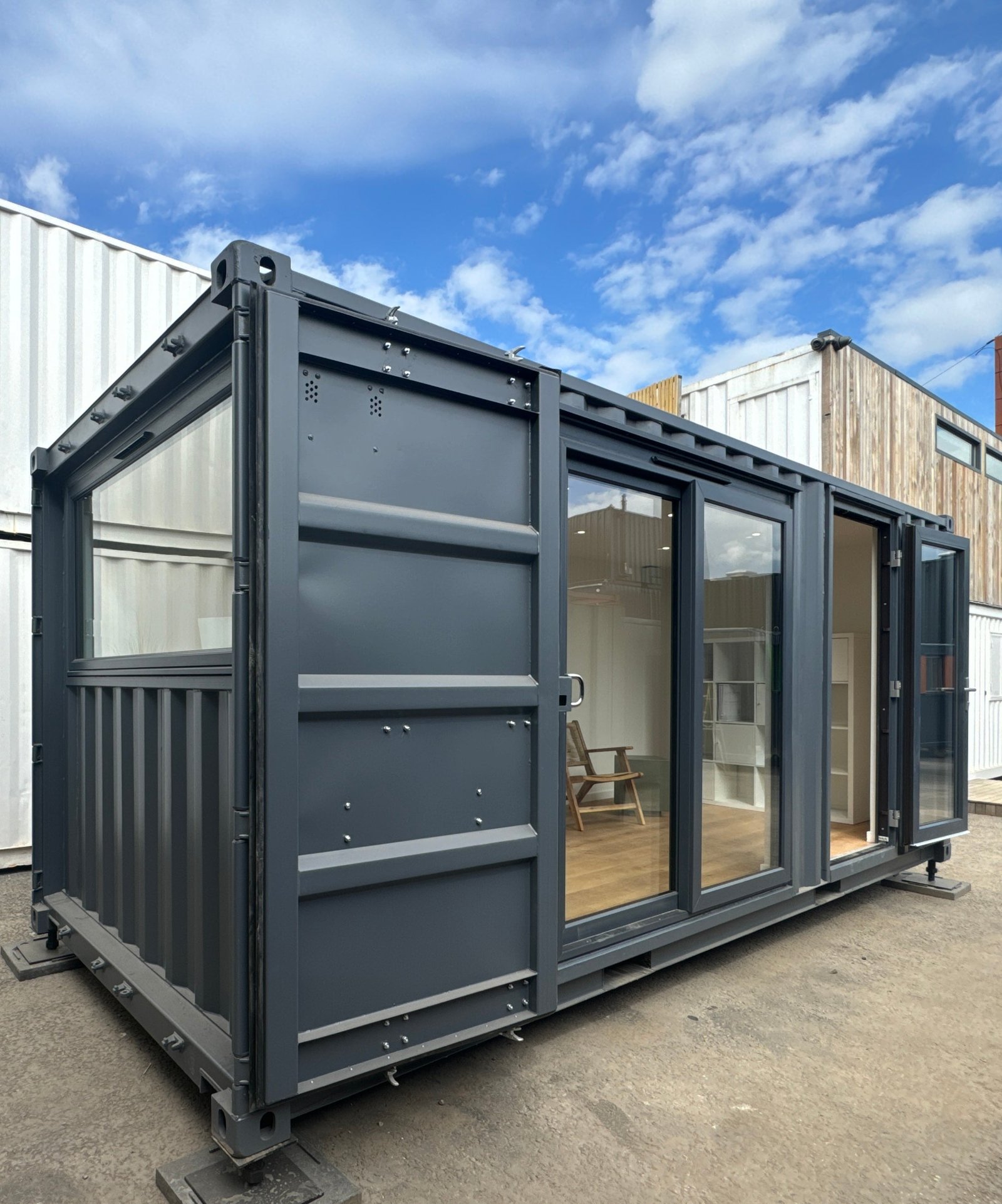 20x8ft CUSTOM SHIPPING CONTAINER CONVERSION - Portable Building - Garden Office - No 1239 - Image 45