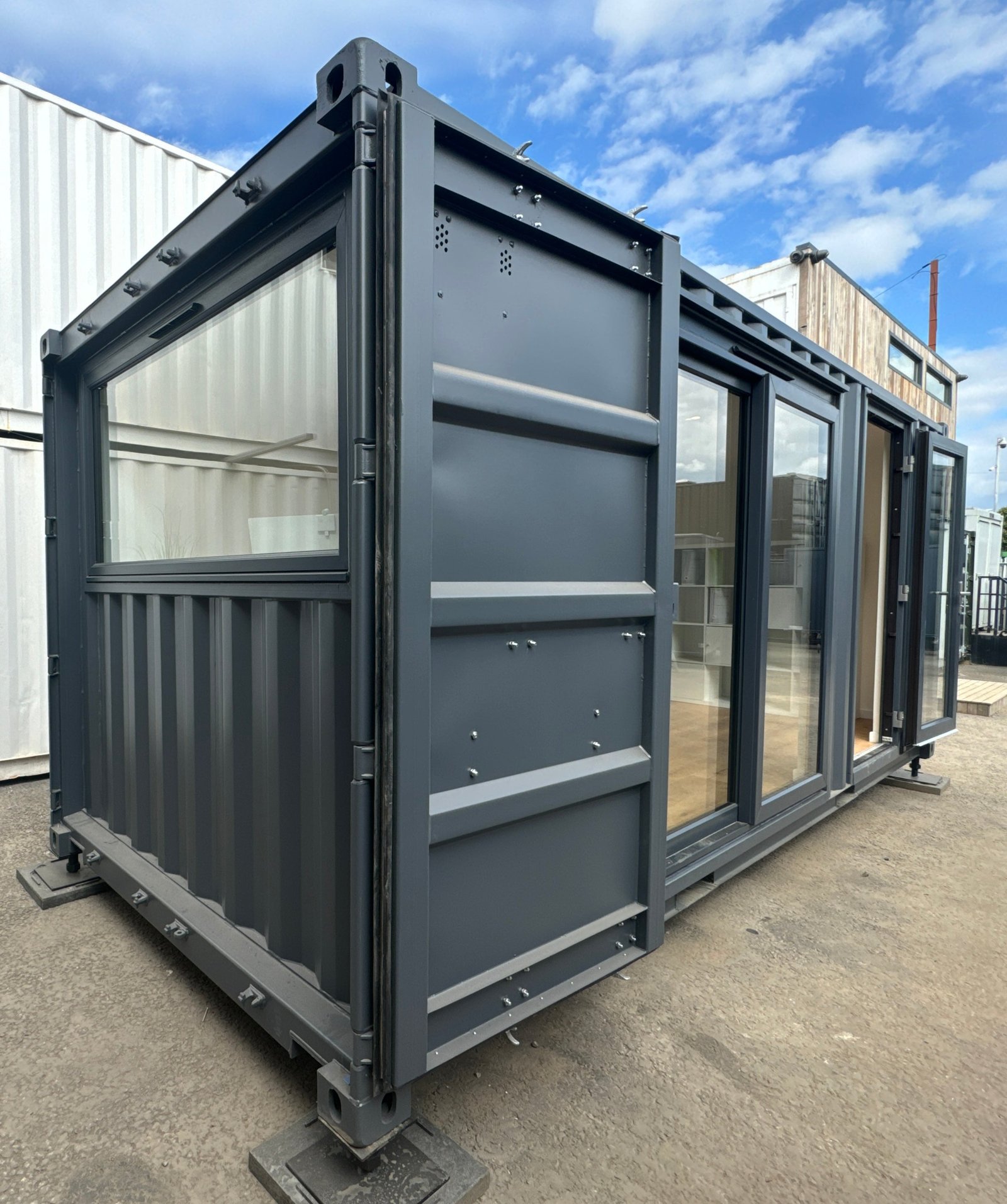 20x8ft CUSTOM SHIPPING CONTAINER CONVERSION - Portable Building - Garden Office - No 1239 - Image 46