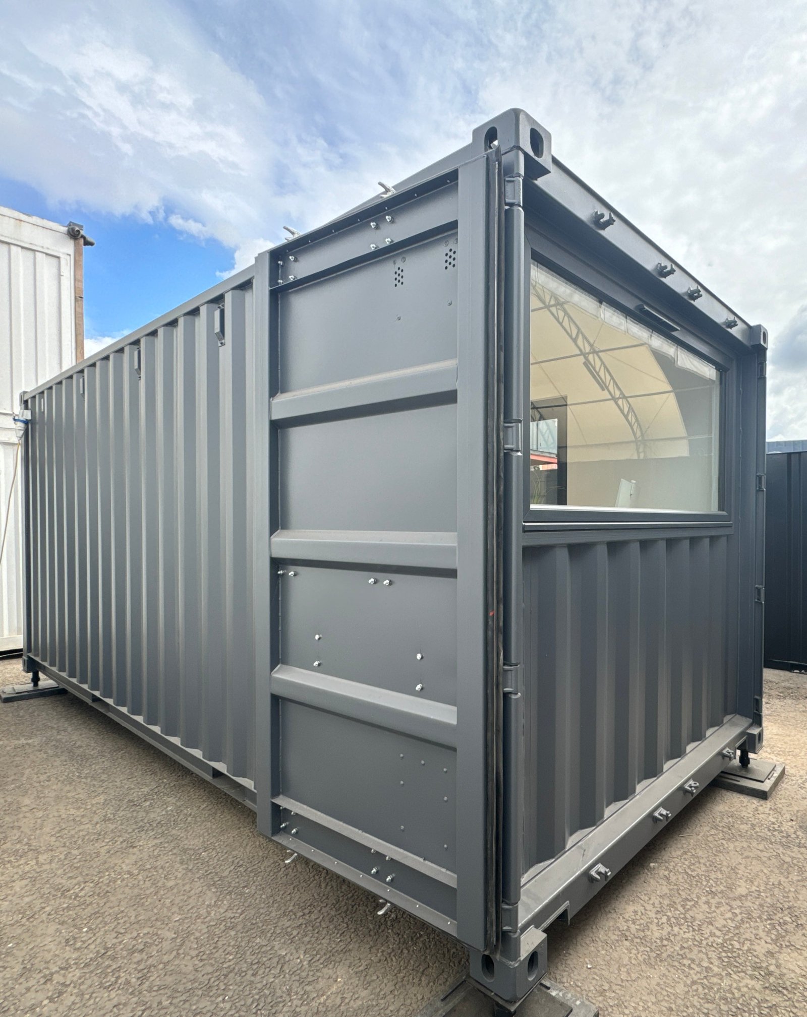 20x8ft CUSTOM SHIPPING CONTAINER CONVERSION - Portable Building - Garden Office - No 1239 - Image 48