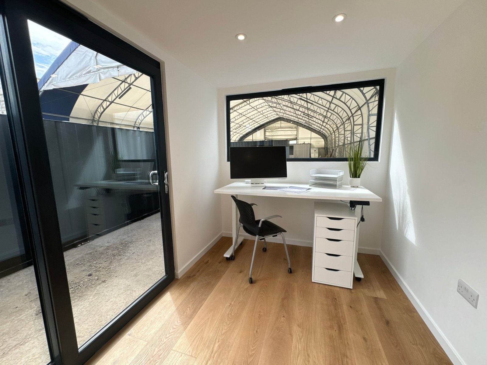 20x8ft CUSTOM SHIPPING CONTAINER CONVERSION - Portable Building - Garden Office - No 1239 - Image 29
