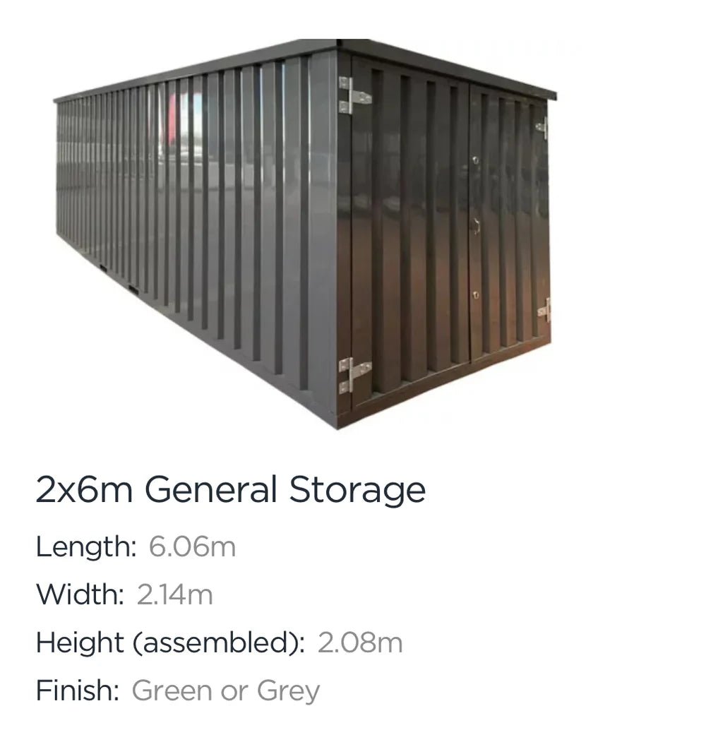Flat-Pack Storage Container - Anti-Vandal Secure Store - Image 4