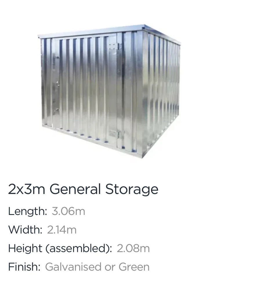 Flat-Pack Storage Container - Anti-Vandal Secure Store - Image 5
