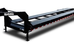 Gooseneck-Two-Truck-Hauler-Trailer-1.jpg Two Truck Gooseneck Hauler Trailer Professional Series GVWR 20,000 lb.