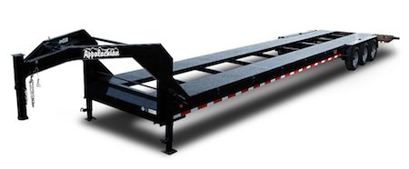 Gooseneck-Two-Truck-Hauler-Trailer-1.jpg Two Truck Gooseneck Hauler Trailer Professional Series GVWR 20,000 lb.