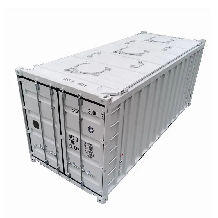 20ft Dry Intermediate Bulk Storage Top Loading Shipping Container - Image 4