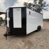 Titanium Cargo 8.5×20 White Blackout Enclosed Cargo Trailer