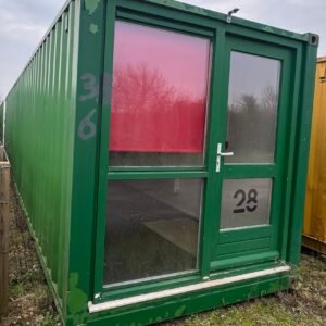 40 Ft Converted Shipping Container Home - 2 Rooms