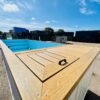 6M Portable Container Plunge Pool with Wooden Deck Cover