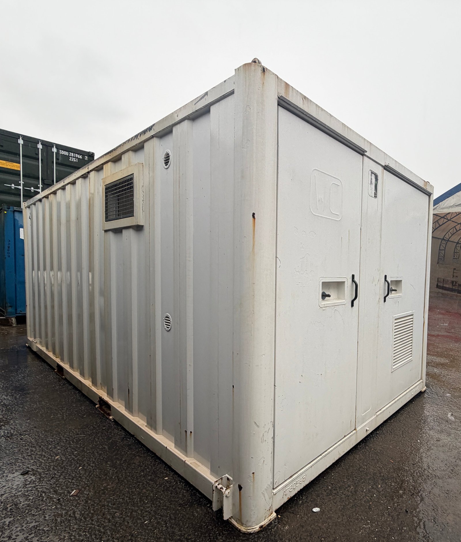20x9ft - Static Welfare Unit - Toilet, Canteen, Drying Room & Generator 9KVA - Welfare - Anti-Vandal - Building Site Accommodation - Portable Anti-Vandal - Image 15