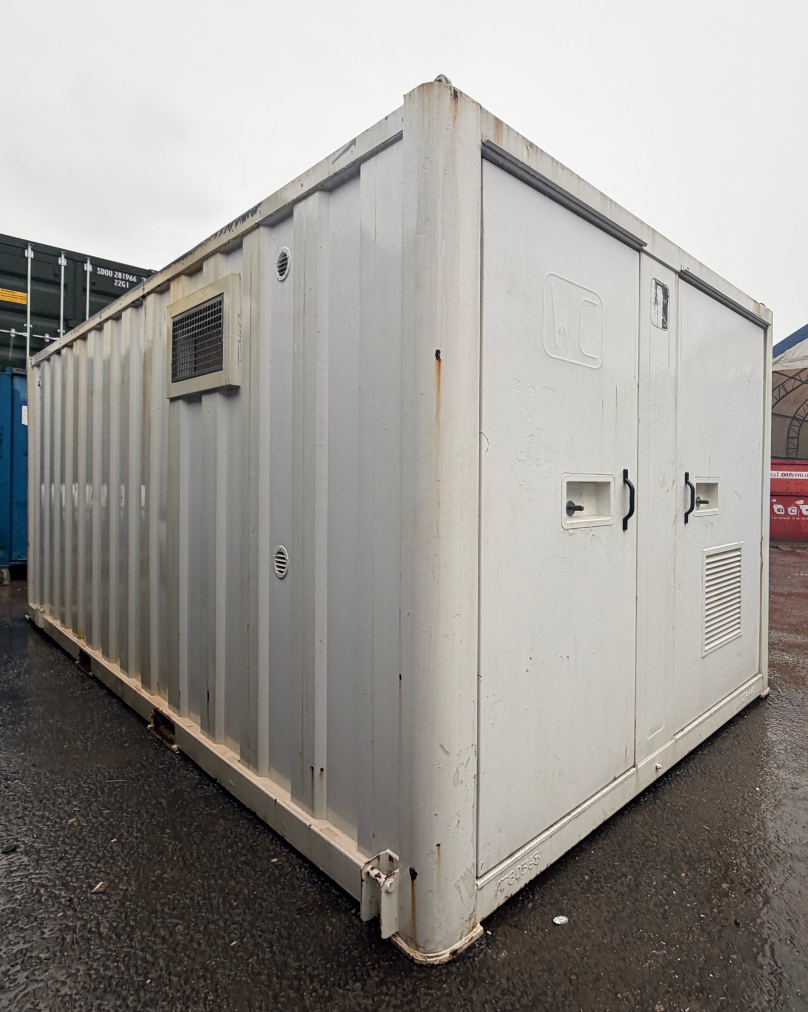 20x9ft - Static Welfare Unit - Toilet, Canteen, Drying Room & Generator 9KVA - Welfare - Anti-Vandal - Building Site Accommodation - Portable Anti-Vandal - Image 10