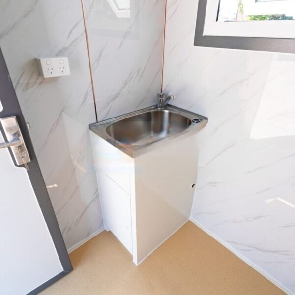 Portable Laundry & Washroom Building | Durable, Fully Equipped & Ready for Utility Connection