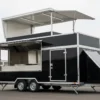 Mobile Food Truck Trailer for Sale with Full Kitchen Setup, Fully Equipped Hot D