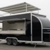 Mobile Food Truck Trailer for Sale with Full Kitchen Setup, Fully Equipped Hot D