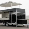 Mobile Food Truck Trailer for Sale with Full Kitchen Setup, Fully Equipped Hot D