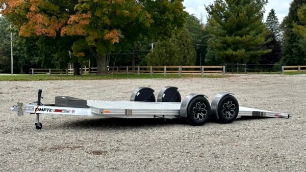 NEW 2026 Timpte 1020 EZ Load | Car Trailer 10,000 GVWR 19'6" ft Deck Dropping Axles