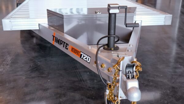 Timpe-720-EZLoad-04-e1753470386303.jpg NEW 2026 Timpte 720 EZ Load | Car Trailer 7000 GVWR 19'6" ft Deck Dropping Axles