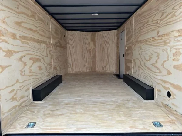 Titanium Charcoal Blackout 8.5×16 Enclosed Cargo Trailer