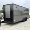 Titanium Charcoal Blackout 8.5×16 Enclosed Cargo Trailer