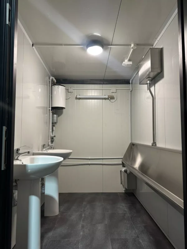 Triple Toilet Unit (Customizable) - Shipping Container