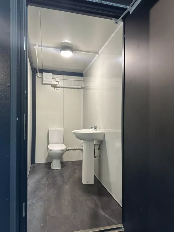 Triple Toilet Unit (Customizable) - Shipping Container