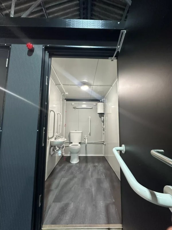 Triple Toilet Unit (Customizable) - Shipping Container
