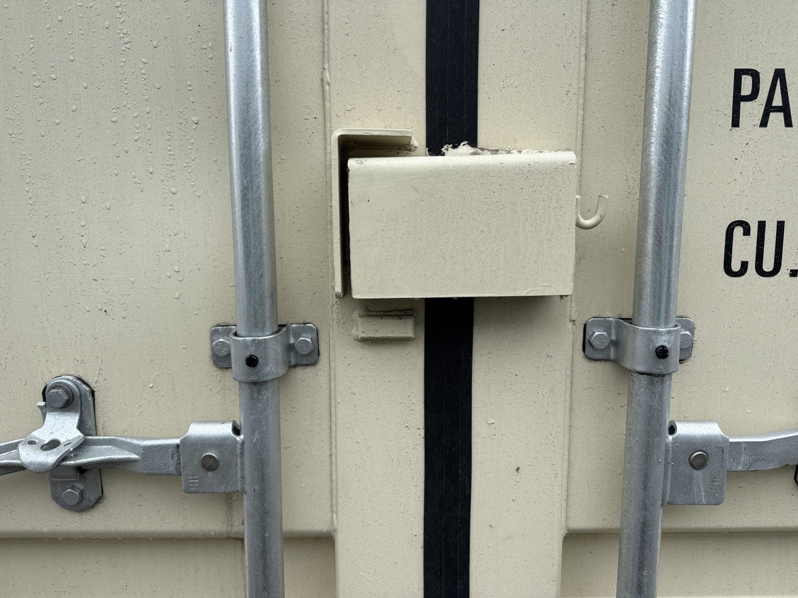 20ft New Shipping Container - Wind & Watertight - Beige - Unit TGSU245547-9 - Image 5