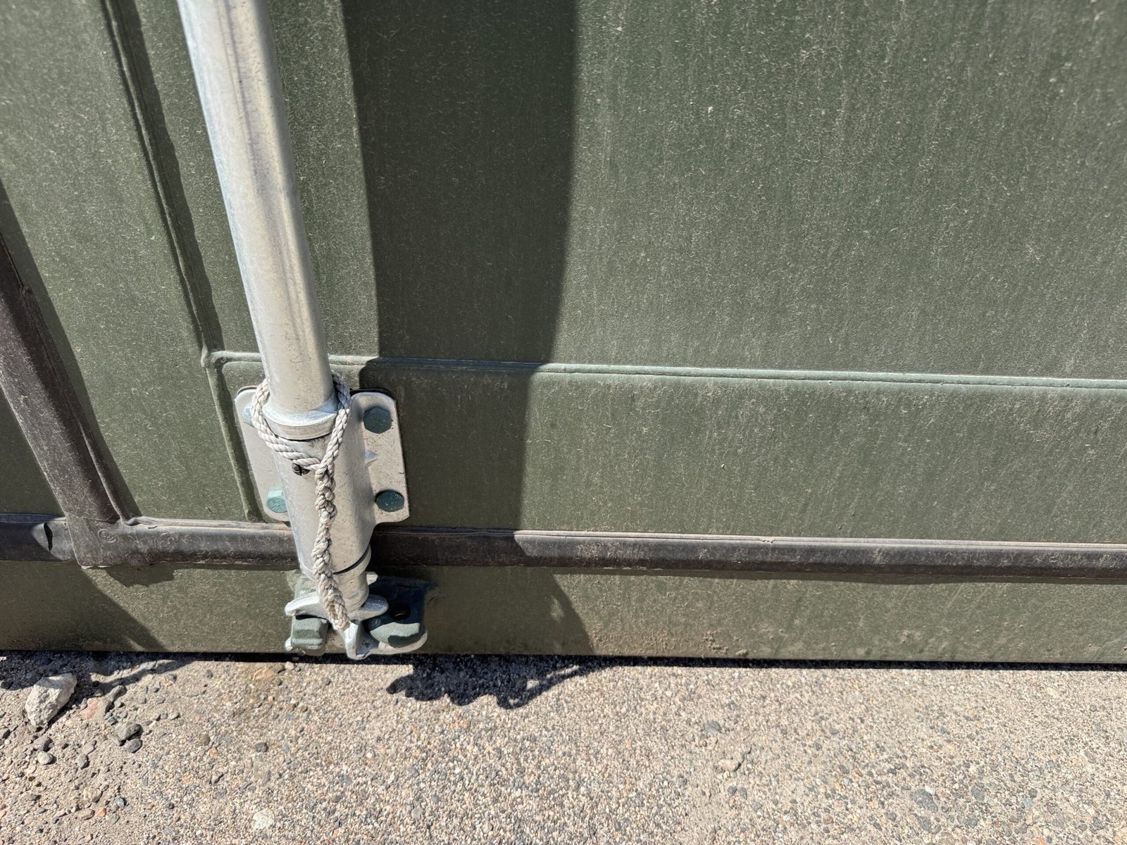20ft New Shipping Container - Wind & Watertight - Green - Unit BBUU802707-8 - Image 7