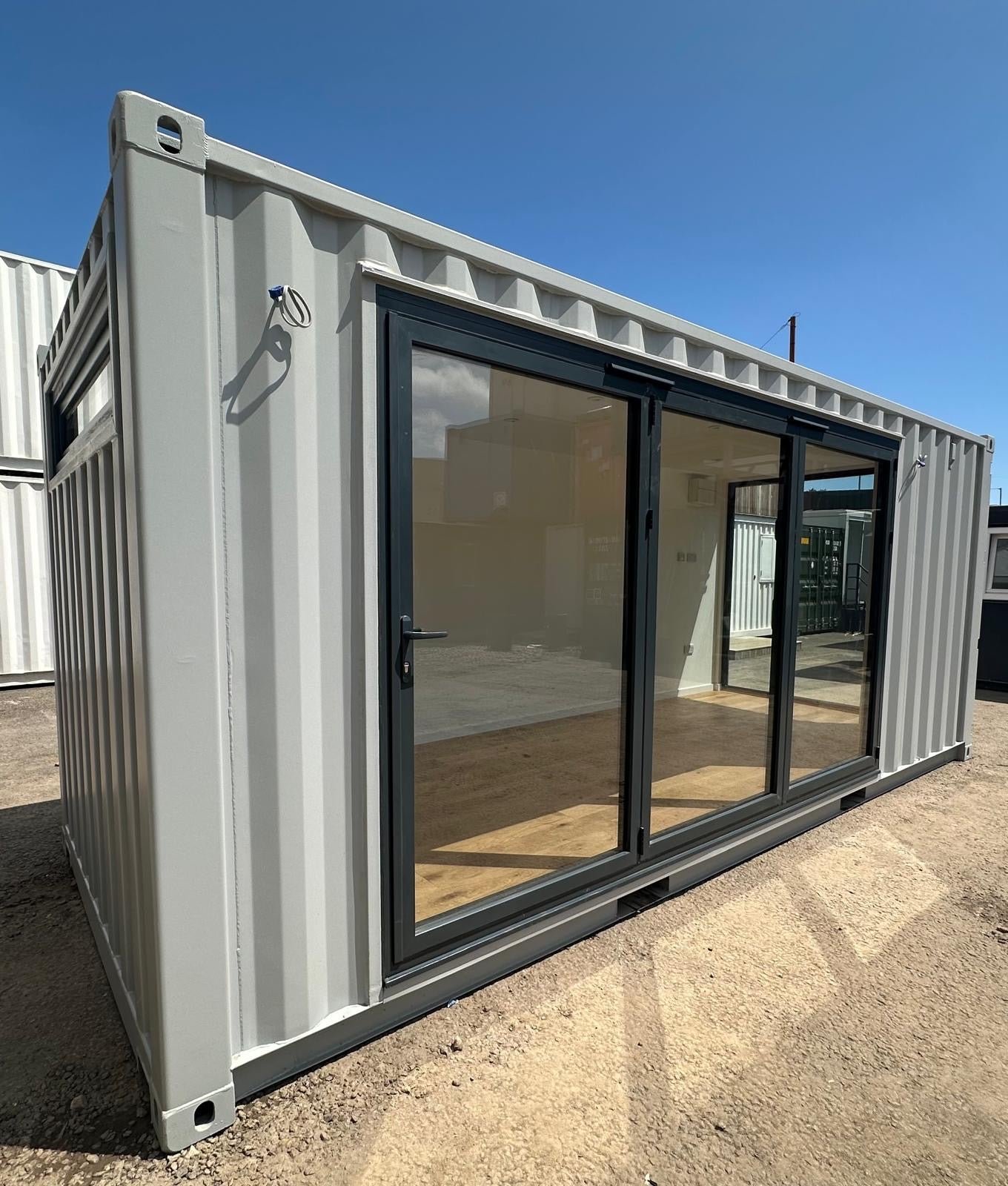 20x8ft CUSTOM SHIPPING CONTAINER CONVERSION - Portable Building - Garden Office - No 1237 - Image 13