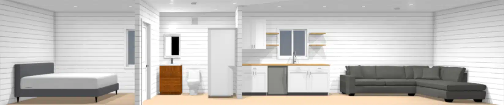 40ft Kennedy Luxury Container Home | 1 Bed 1 Bath Prefab Shipping Container House - Image 22