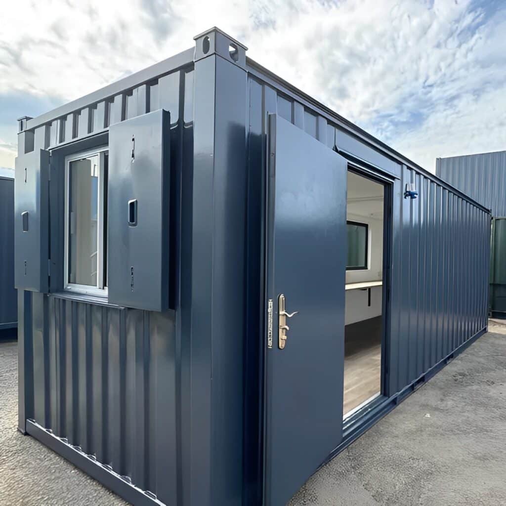 21ft x 8ft Custom Cabin Office / Canteen | Picture Windows | Portable Building - Image 4