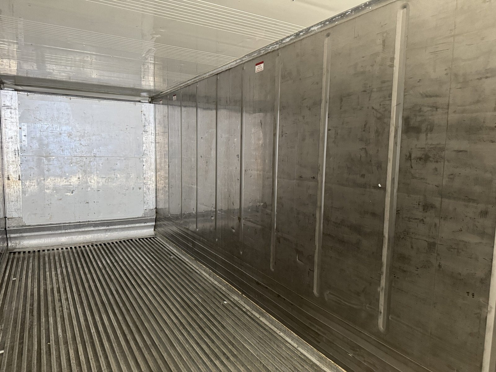 40ft As-Is High Cube Shipping Container - Wind & Watertight - White - Unit LNXU755574-1 - Image 6