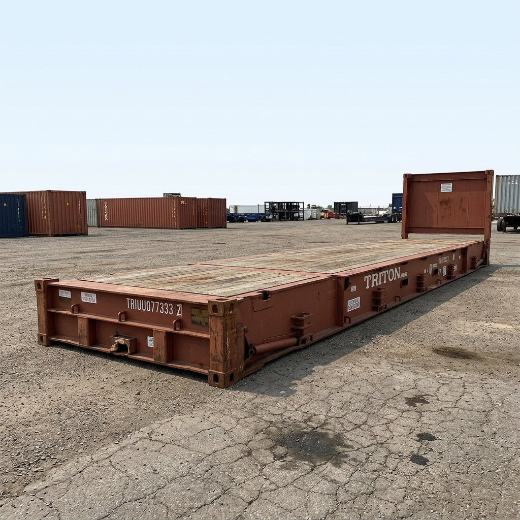 40FT x 8FT New and Used Container Flat Racks - Image 5